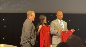 The Colberts at Good Neighbor Awards