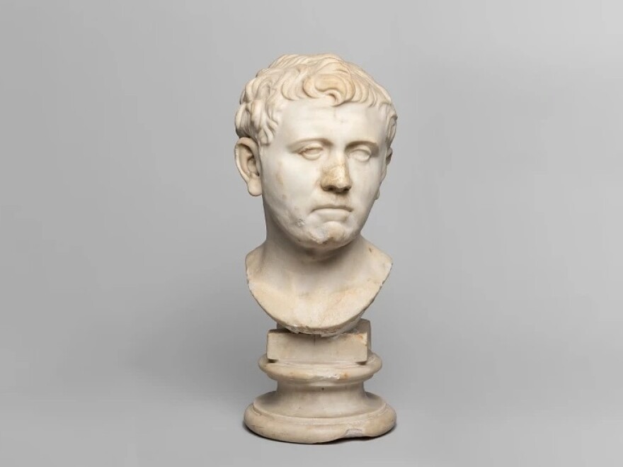 Laura Young found this ancient Roman portrait sculpture in a Goodwill on Far West Boulevard in Austin.